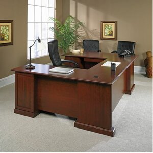 Mill Street® 3-Piece Black Office Desk Set